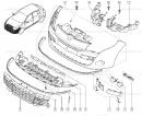 Решетка переднего бампера Renault Megane 622543994R