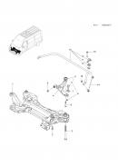 Кронштейн крепления переднего стабилизатора Renault Master 93197328