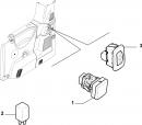 Кнопка регулировки пневмоподвески Citroen Jumpy 1400780898