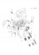 Датчик положения педали сцепления (лягушка) Opel Astra 25889337