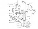 Трубка обратки (шланг форсунки, трубопровод) Ford Transit 1 473 393