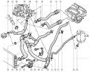 Патрубок системы отопления (шланг к радиатору печки верхний) Renault Kangoo 7700834897