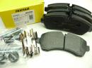 Тормозные колодки передние (509-519 ( спарка ) Mercedes Sprinter 004 420 68 20