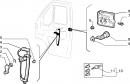 Корпус личинки замка передней левой двери Peugeot Boxer 1300422808