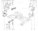 Подушка двигателя правая передняя (гидроопора) Renault Espace 8200052026