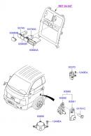 Датчик открытых дверей (выключатель концевой) Hyundai H-1 Travel-cargo 93560-3B100