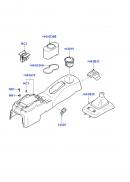 Кронштейн крепления консоли (детали салона) Ford Connect 2T14-V045B32-DH