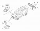 Датчик включения стоп-сигнала ("педали сцепления" лягушка) Citroen Nemo 50512681