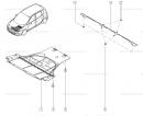 Защита двигателя металлическая Renault Megane 758900006R