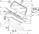 Уплотнитель лобового стекла Peugeot Expert 9408120839