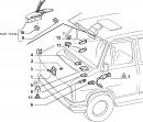 Кнопка включения/ отключения фар Peugeot J5 181985480