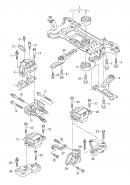 Подушка двигателя  правая (гидроопора) Volkswagen Caddy 1K0 199 262 L