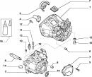 Крышка 5-й передачи механической КПП (корпус) Peugeot Boxer 9632808880