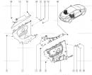Детали салона (карта/ панель/ обшивка левая сторона) Renault Megane 769010018R