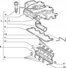 Прокладка клапанной крышки Fiat Doblo 46548441