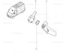 Зеркало салона Renault Master 963210006R