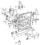 Механизм замка двери боковой сдвижной правой Volkswagen Transporter 701843654B