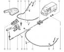 Рычаг стояночного тормоза (ручка, ручник) Opel Vivaro 91167120