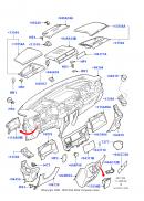 Накладка панели левая Ford Transit 6C11-V04325-A