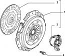 Сцепление комплект Fiat Doblo 71734761