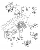 Блок управления климат-контролем Volkswagen Transporter 7H09191589B9