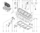 Головка блока цилиндров (ГБЦ) Renault Kangoo 7701477266