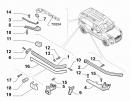 Направляющая боковой левой сдвижной двери нижняя (планка, рейка, лыжа) Opel Combo 51813634