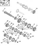 Муфта синхронизатора 3-4 передача Citroen Nemo 2353 48