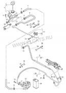 Патрубок системы охлаждения (шланг, трубка, патрубок радиатора) Volkswagen Transporter 7E0 422 896 B