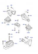 Подушка КПП/ 6 ступенчатая КПП Ford Transit 6C11-6068-CA