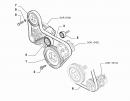 Ремень ручейковый 6 PK 1530 Fiat Doblo 55218885