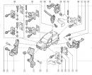 Ограничитель двери передней правой/ левой Nissan Kubistar 7700303548