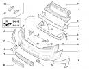 Заглушка бампера (пробка) Peugeot Expert 1497603898