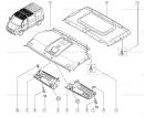 Детали салона (полка) Nissan Interstar 8200477135