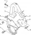 Защита ремня ГРМ Fiat Scudo 9617085580