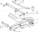 Задняя поперечная тяга верхняя (реактивная) Peugeot Expert 1478591080