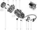 Топливный насос высокого давления (ТНВД) Renault Kangoo R8448B280A