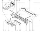 Бампер задний Renault Laguna 7701206438