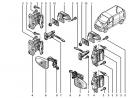 Навес двери задней ляды (петля) Renault Trafic 8200527440