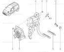 Накладка педали тормоза (АКПП) Renault Megane 8200230940