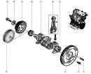 Шкив коленвала Renault Clio 8200029592