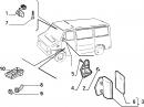 Зеркало наружное левое  механика Peugeot J5 7709189