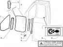 Направляющая стекла двери передней левой/ правой Peugeot Boxer 1313960080