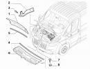 Уплотнитель капота Fiat Ducato 1342118080
