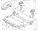 Защита задняя Opel Vivaro 8200138882