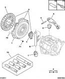 Выжимной подшипник Fiat Ulysse 2041 50