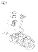Насос топливный в бак с датчиком уровня топлива (колба) Volkswagen Caddy A2C53044997
