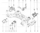 Подушка двигателя передняя (восьмёрка) Renault Megane 112380295R