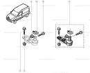 Болт крепления шаровой опоры M10x1.5 L60 (1 шт) Renault Trafic 7703002735