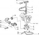 Сливная трубка турбины Fiat Doblo 55190566